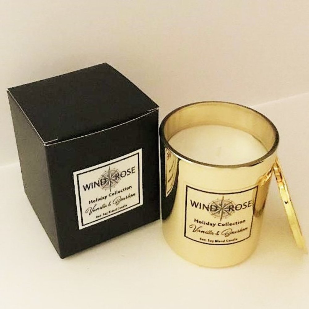 VANILLA and BOURBON CANDLE | Holiday Candles